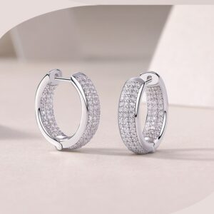 Bông tai kim cương Moissanite GRA (B45051)