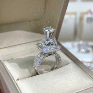 Nhẫn kim cương Moissanite GRA (N325074)