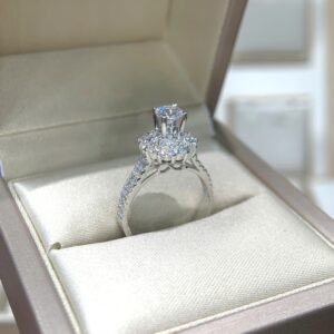 Nhẫn kim cương Moissanite GRA (N512951)