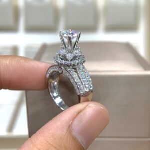 Nhẫn kim cương Moissanite GRA (N319914)
