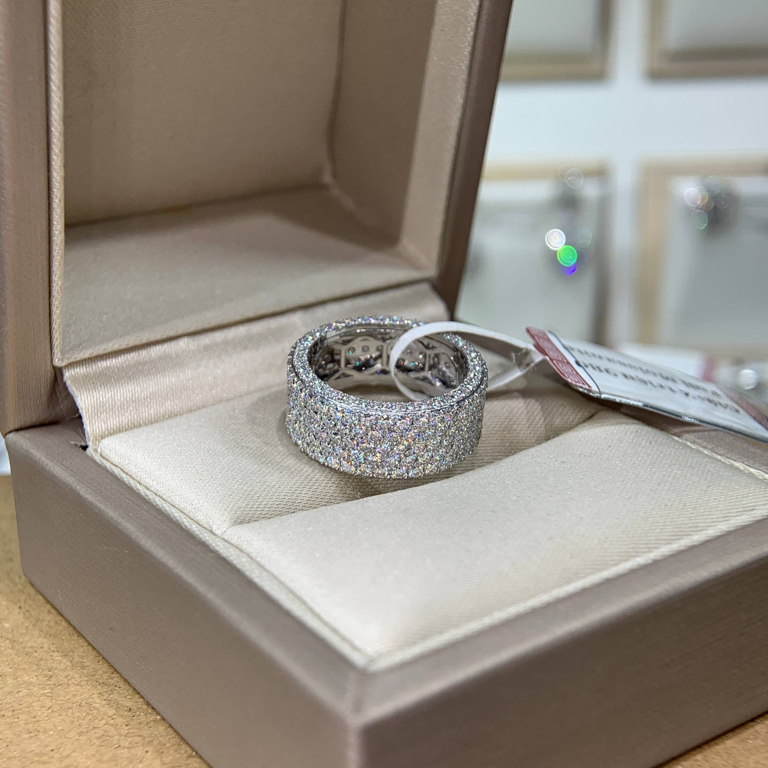 Nhẫn kim cương Moissanite GRA (N319562)