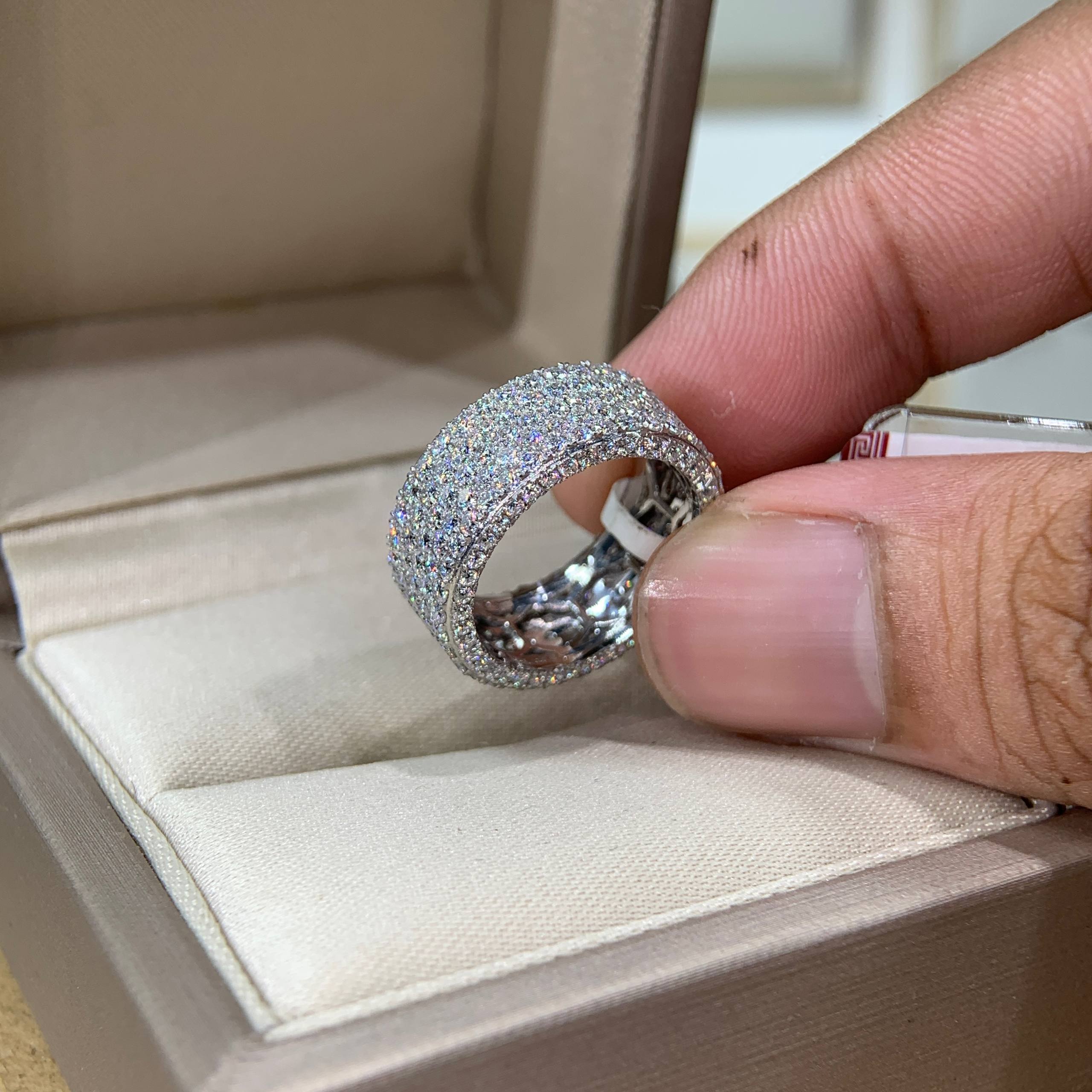 Nhẫn kim cương Moissanite GRA (N319562) - Ảnh 6
