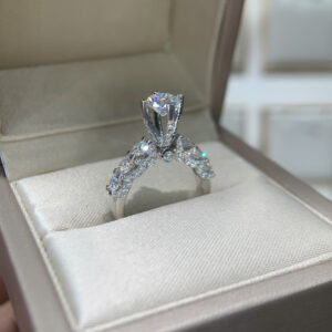 Nhẫn kim cương Moissanite GRA (N915037)
