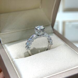 Nhẫn kim cương Moissanite GRA (N314521)