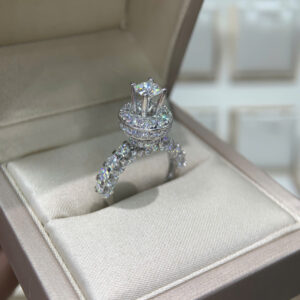 Nhẫn kim cương Moissanite GRA (N317532)