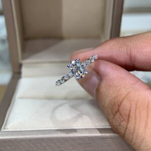 Nhẫn kim cương Moissanite GRA (N312684)