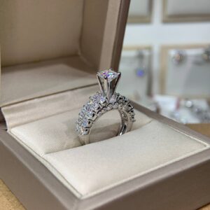 Nhẫn kim cương Moissanite GRA (N317238)