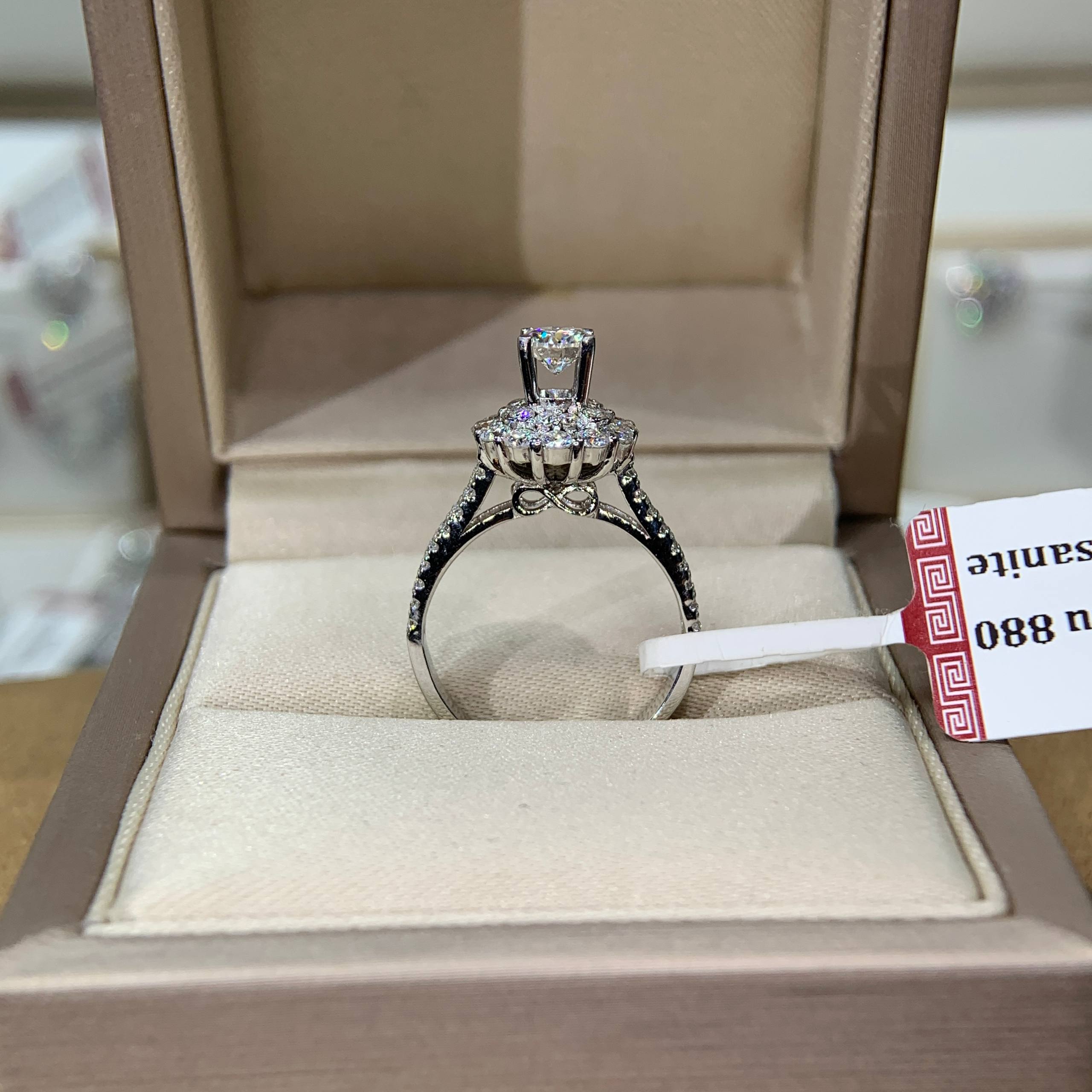 Nhẫn kim cương Moissanite GRA (N512951) - Ảnh 7