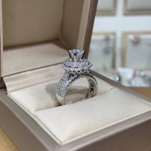 Nhẫn kim cương Moissanite GRA (N219014)