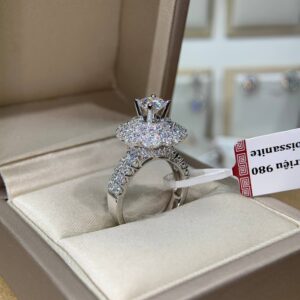 Nhẫn kim cương Moissanite GRA (N718436)
