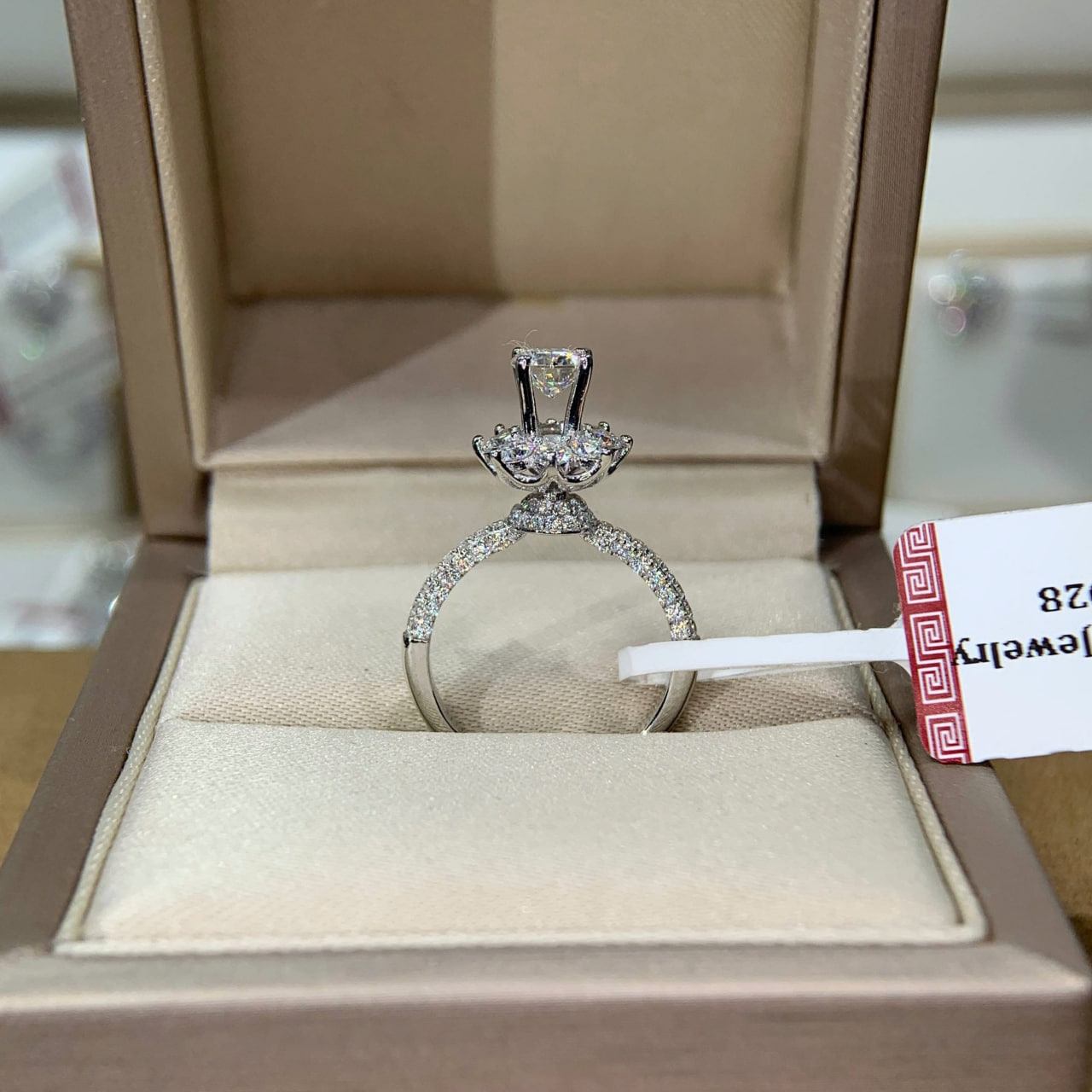 Nhẫn kim cương Moissanite GRA (N312028) - Ảnh 3