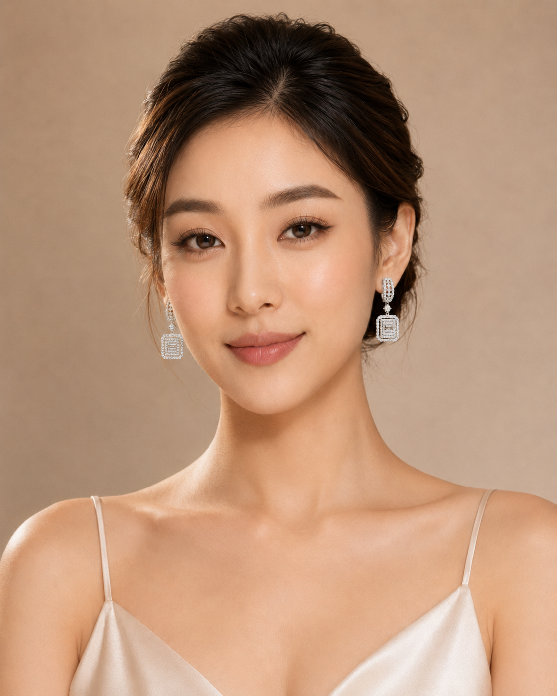 Bông tai kim cương Moissanite GRA (A920) - Ảnh 6