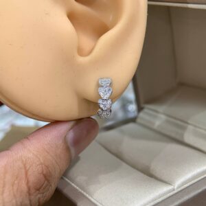 Bông tai kim cương Moissanite GRA (Z45)