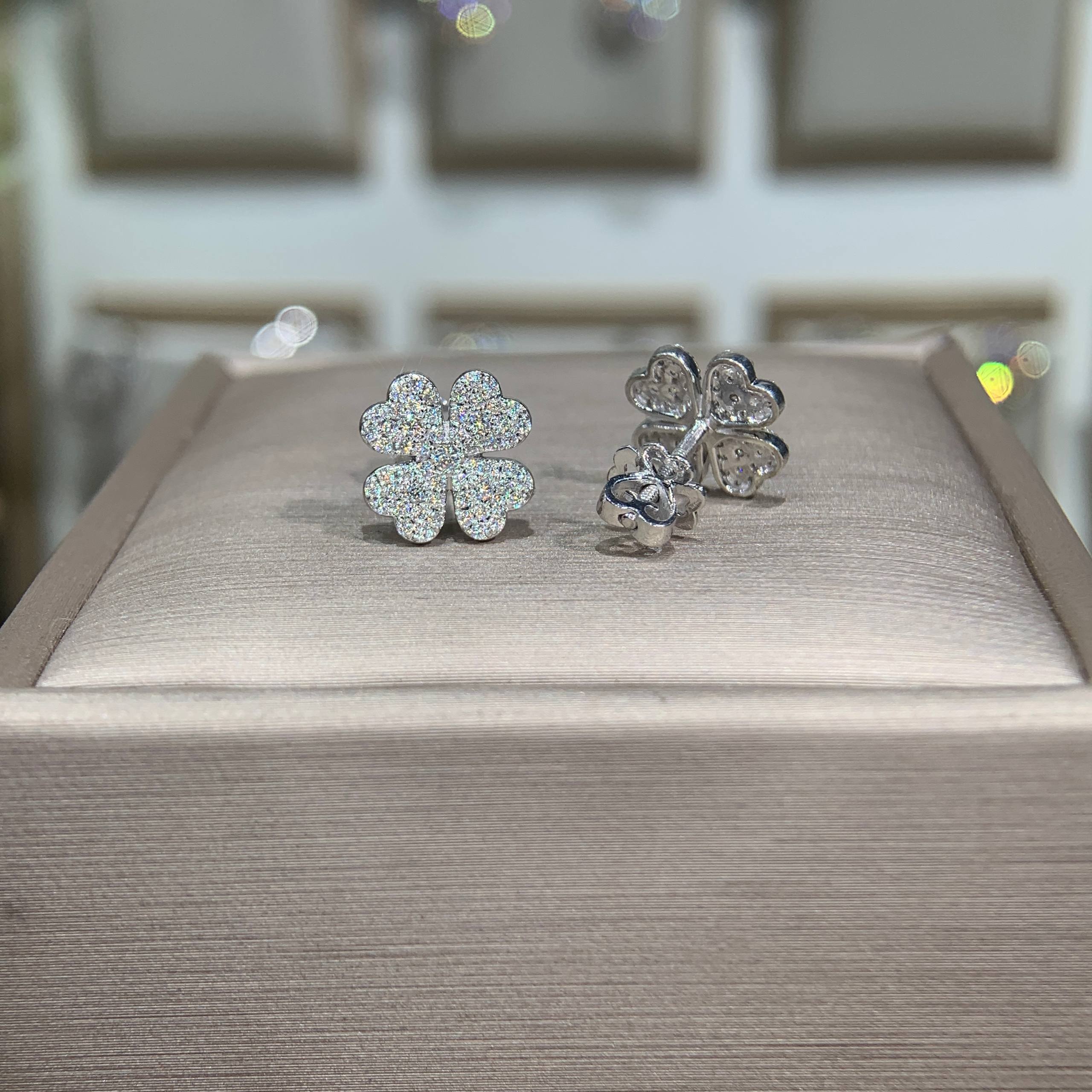 Bông tai kim cương Moissanite GRA (Y07) - Ảnh 5